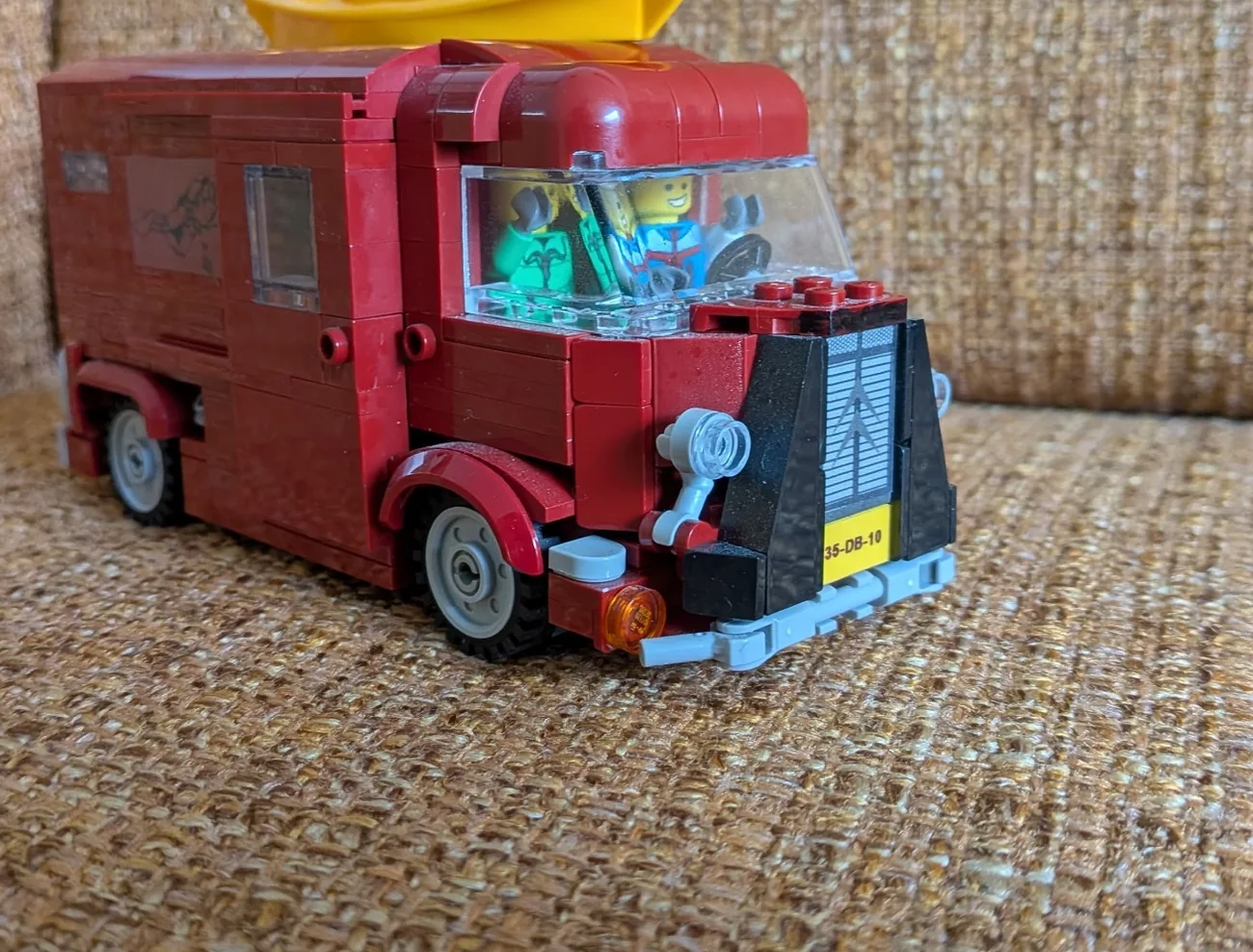 Citroën HY kampeerbus, eigen LEGO®-creatie